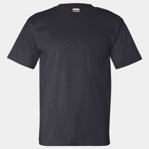 Bayside USA-Made Pocket T-Shirt Thumbnail