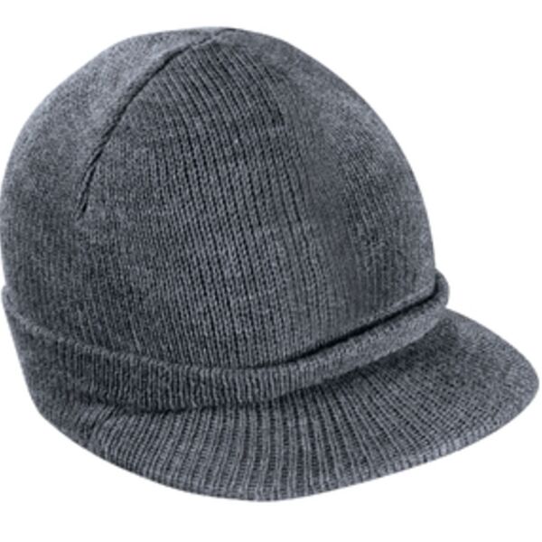 Knit Hat with Bill Thumbnail