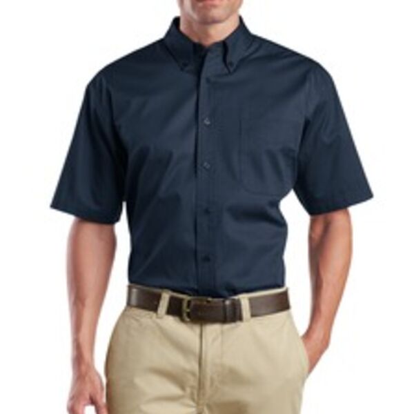 CornerStone® - Short Sleeve SuperPro Twill Shirt. SP18  Thumbnail