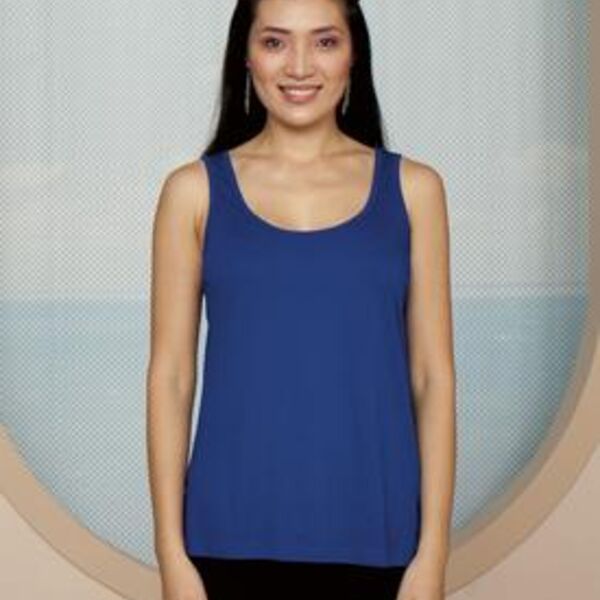 District Made™ - Ladies Modal Blend Tank DM481  Thumbnail