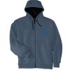 Heavyweight Full Zip Hooded Sweatshirt with Thermal Lining Thumbnail